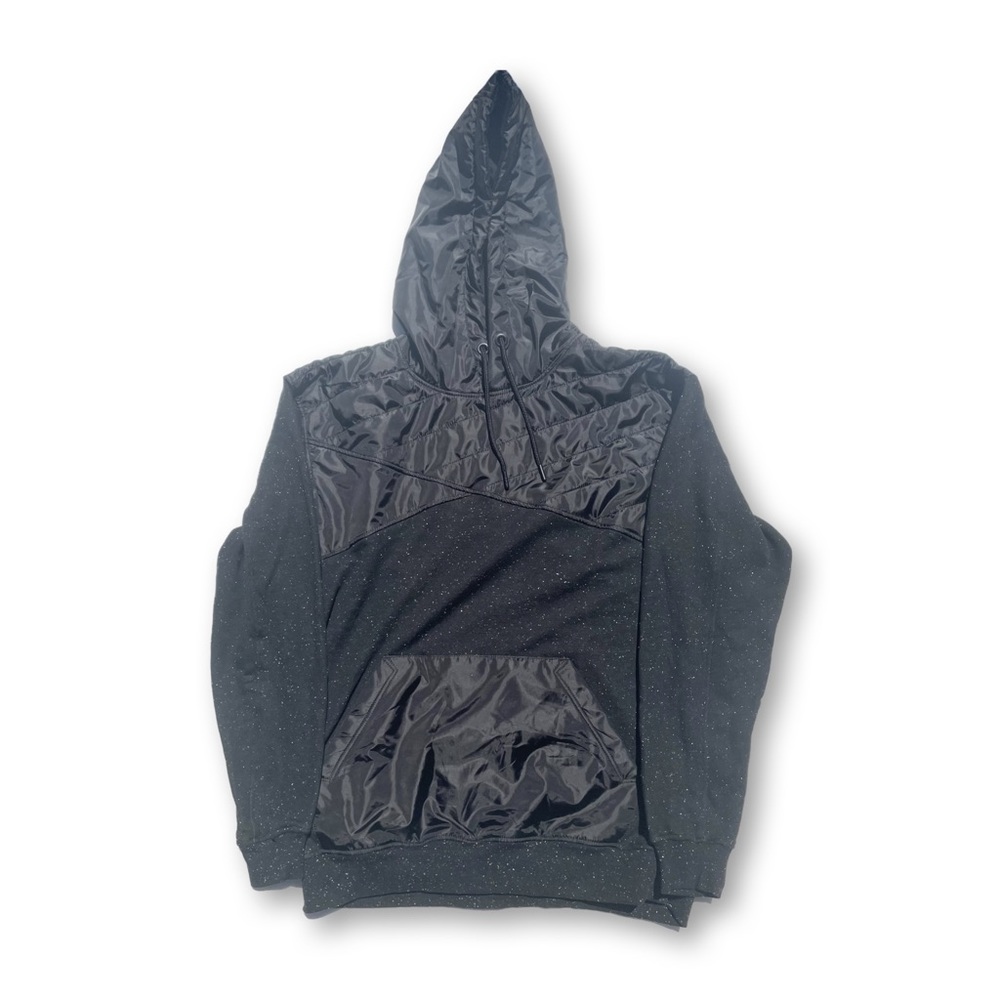 CSG Champs Activewear basketball hoodie with windbreaker fabric & white speckles